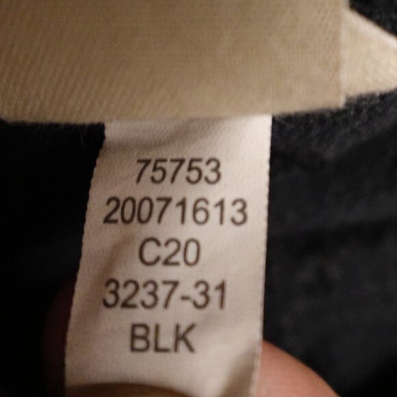 Duluth Trading Flexpedition Lined Pants Women's Size 12x33 Black Straight Leg - Picture 4 of 12